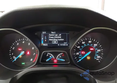 2014 Ford Focus Titanium from USA, damaged, VIN 1FADP3N23EL420520